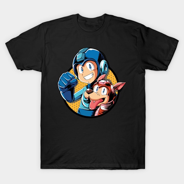 Megaman T-Shirt by kladenko